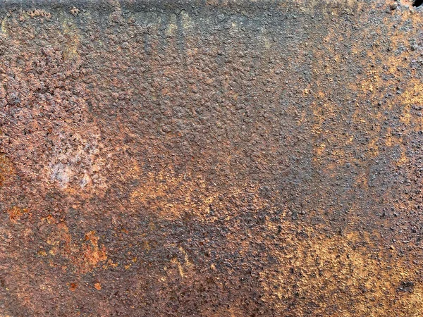 Textura de metal viejo oxidado usado, fondo —  Fotos de Stock