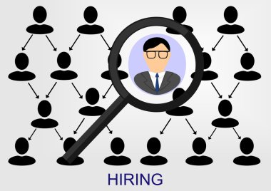 seçim birçok arasında bir erkek kişi karşı karşıya.