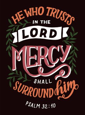 İncil 'in el yazısı. Tanrı' ya güvenen, onu saracak..