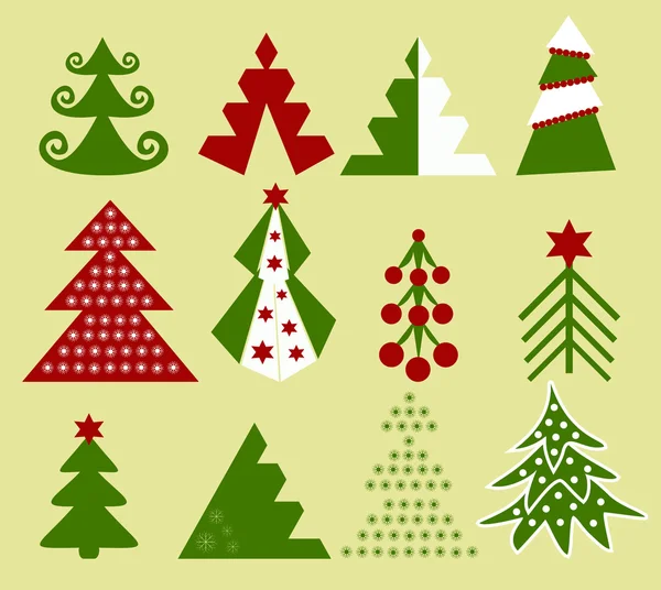 Christmas trees — Stock Photo, Image