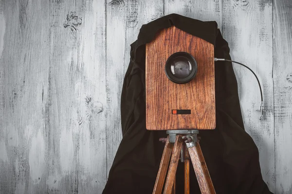 Eski stüdyo fotoğraf makinesi