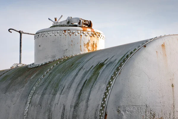 Serbatoi ferroviari per olio — Foto Stock