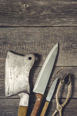 Et ve bıçaklar için balta