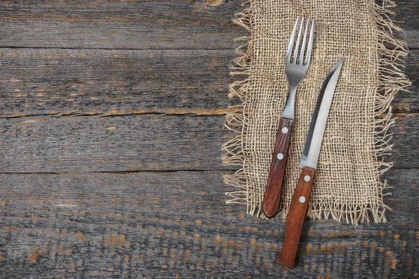 Forchetta e coltello — Foto Stock
