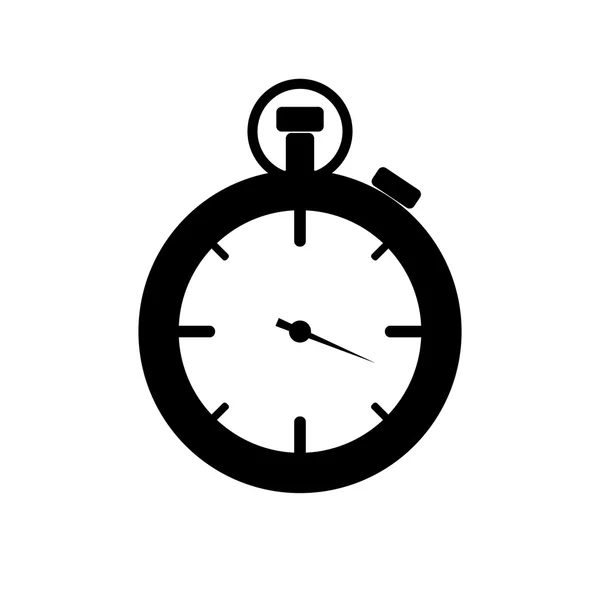 Kronometre simgesi. vektör illüstrasyonu — Stok Vektör