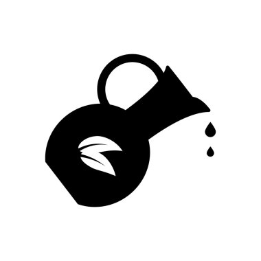 Sürahi simgesi. Vektör çizim