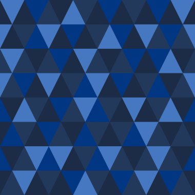 Sorunsuz üçgen desen. Geometrik soyut doku. Vektör ba