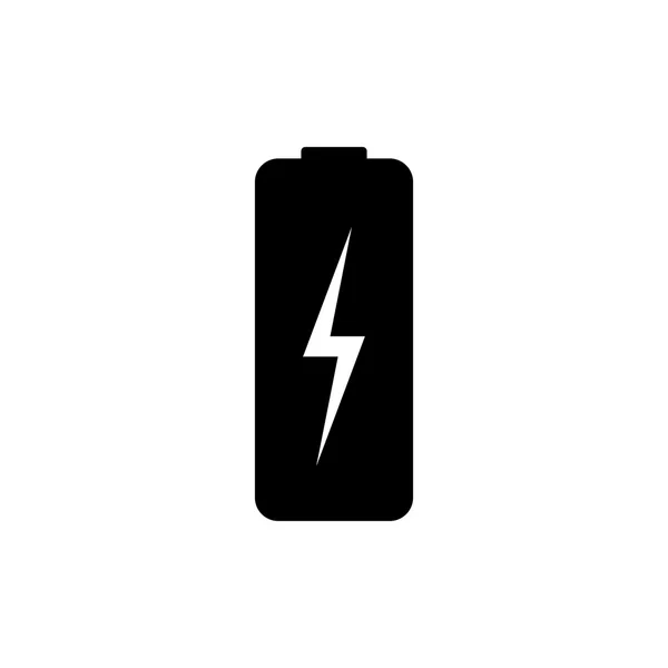 Battery charging icon. Vector illustration — Stock Vector