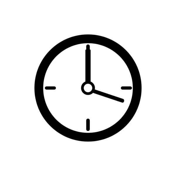 Icono del reloj. ilustración vectorial — Archivo Imágenes Vectoriales