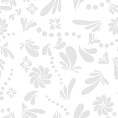 Sorunsuz çiçek arka plan vektör çizim