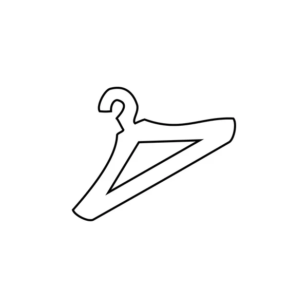 Kleiderbügel-Symbol. Vektorillustration. — Stockvektor