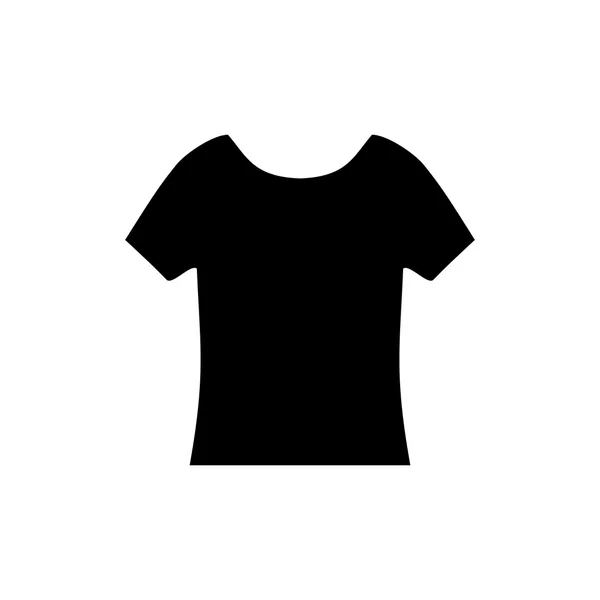 T-shirt-ikonen. Kläder-symbol. Vektor illustration. — Stock vektor