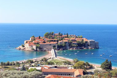 Adriyatik Denizi'nde St. Stephen Adası
