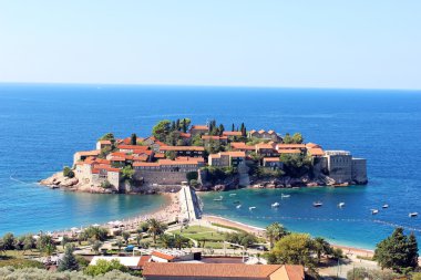 Adriyatik Denizi'nde St. Stephen Adası