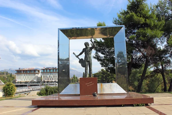 Памятник Владимиру Высоцкому — стоковое фото