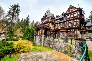 Pelisor Kalesi, Sinaia, Romanya.