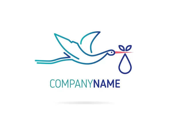 Leylek bebek düz ile