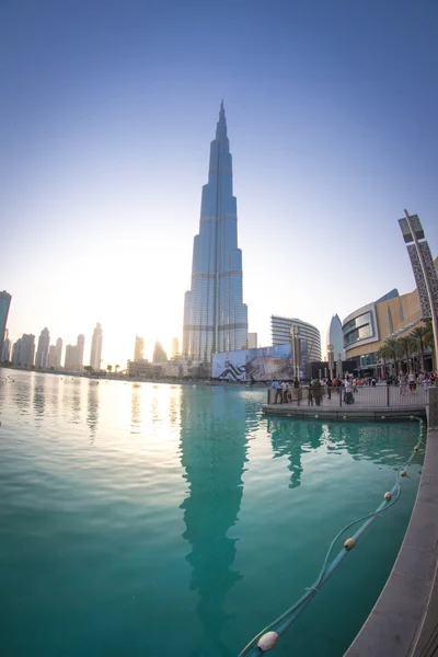 Dubai, 20 Kasım 2015, en yüksek gökdelen gökyüzü