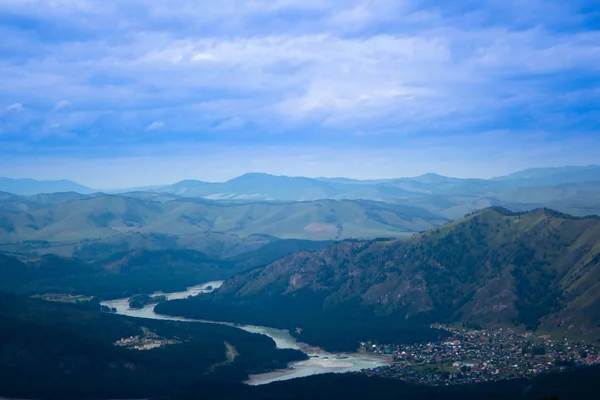 Altaibergen Stockbild