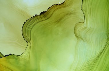 Alkol mürekkebi modern soyut resim, modern sanat. Renkli soyut resim arkaplanı. Soyut renkli arka plan, duvar kağıdı. Modern sanat. Mermer dokusunu boya. Acıya yakın çekim    