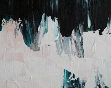 Modern soyut resim, akrilik boyalarla boyanmış. Soyut resmin renkli arkaplanı. Soyut renkli arka plan, duvar kağıdı. Modern sanat.