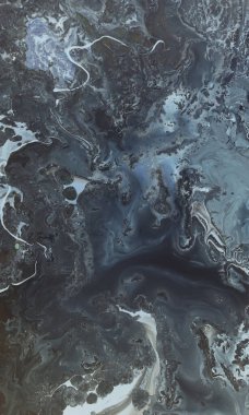 Modern soyut resim, akrilik boyalarla boyanmış. Soyut resmin renkli arkaplanı. Soyut renkli arka plan, duvar kağıdı. Modern sanat. 