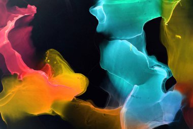 Modern soyut resim. Soyut resmin arka planı. Soyut arkaplan, duvar kağıdı. Modern sanat. 