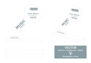 Mikrofon Ödülü Vektör Şablonu, Karaoke Ödülü Ayırma Ödülü, Şarkıcı Tanıma Ödülü