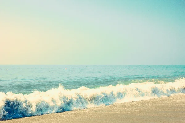 Plage d'été rétro — Photo