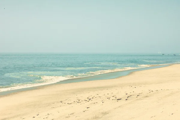 Spiaggia estiva retrò — Foto Stock