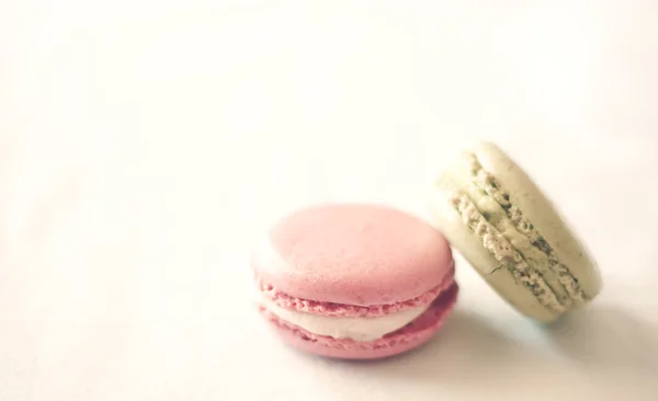 빈티지 파스텔 macarons — 스톡 사진