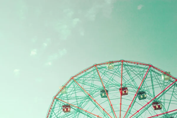 Vintage ferris wheel — Stock Photo, Image