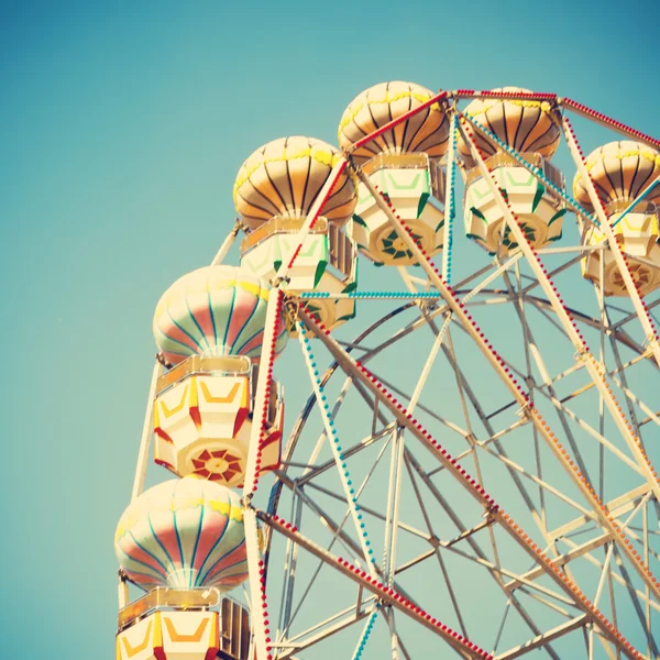 Vintage ferris wheel — Stock Photo, Image