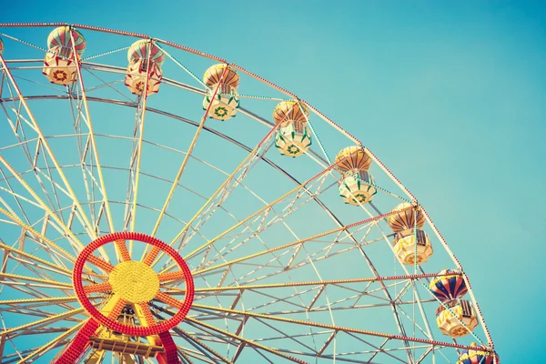 Vintage ferris wheel — Stock Photo, Image