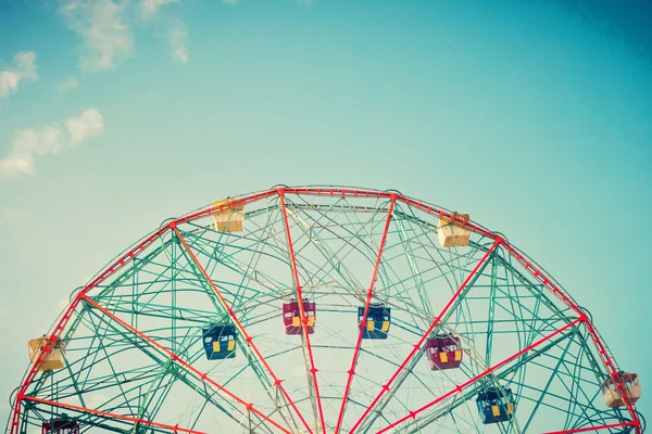 Vintage ferris wheel — Stock Photo, Image