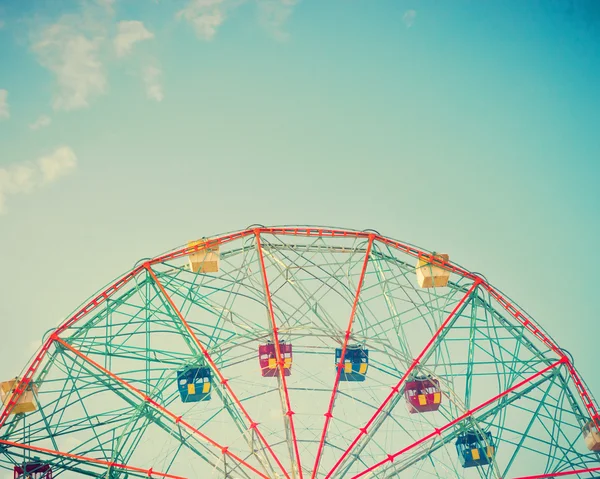 Vintage ferris wheel — Stock Photo, Image