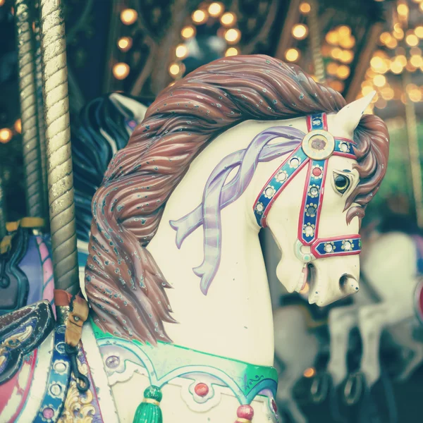 Vintage carousel horse — Stock Photo, Image