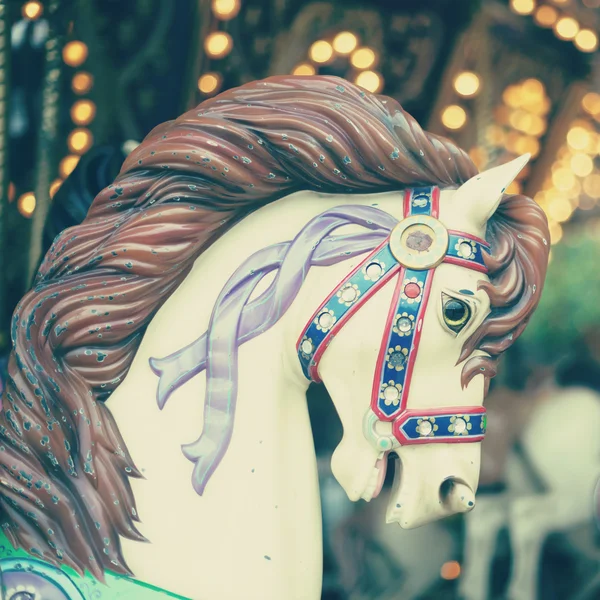 Vintage carrousel horse — Stockfoto