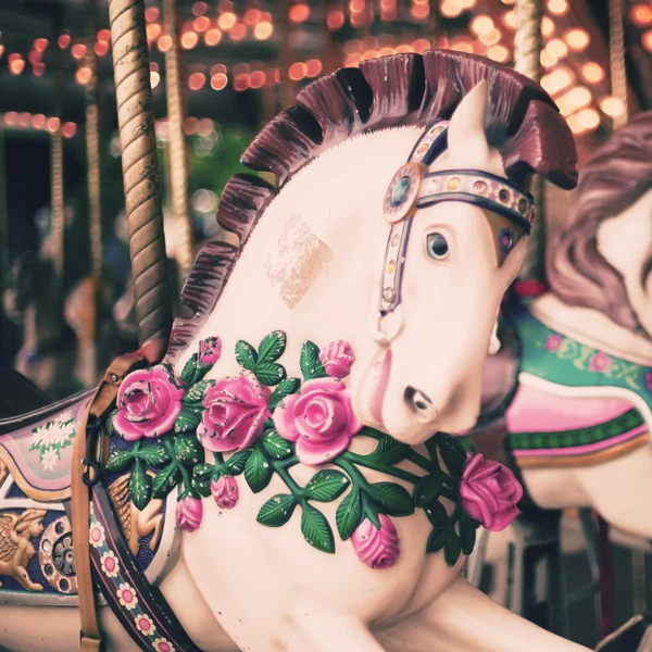 Vintage carrousel horse — Stockfoto