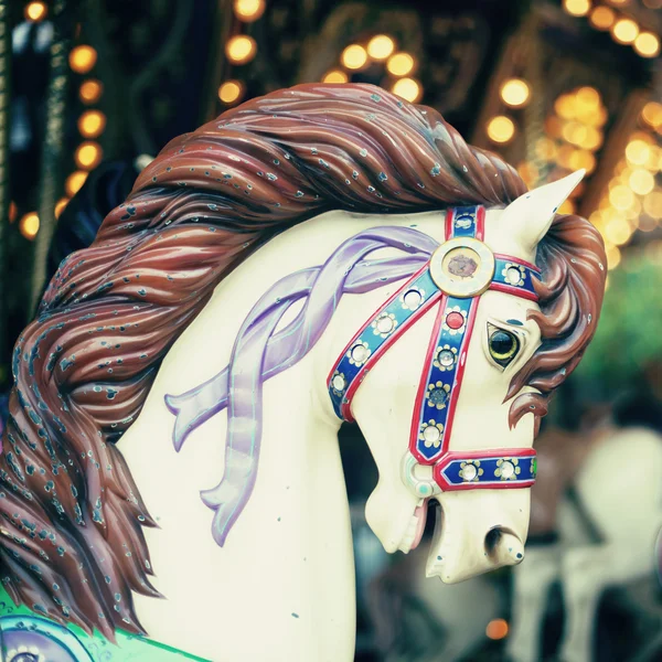 Cheval carrousel vintage — Photo