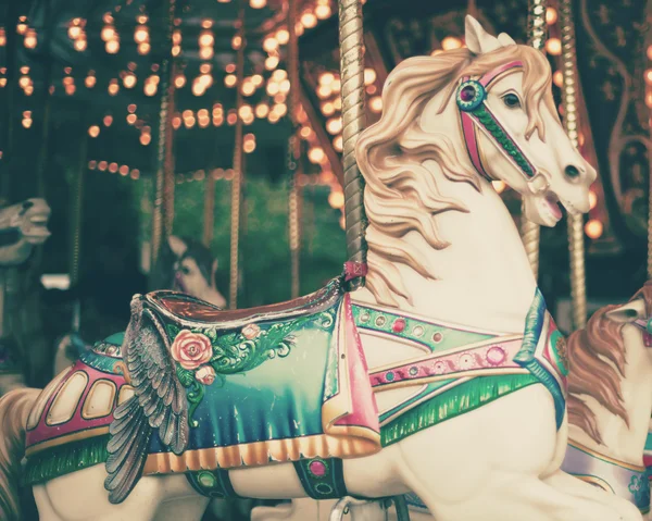 Vintage carrousel horse — Stockfoto