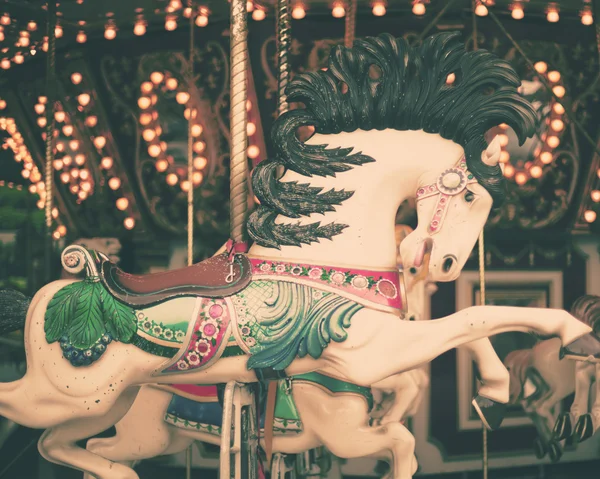 Vintage carrousel horse — Stockfoto