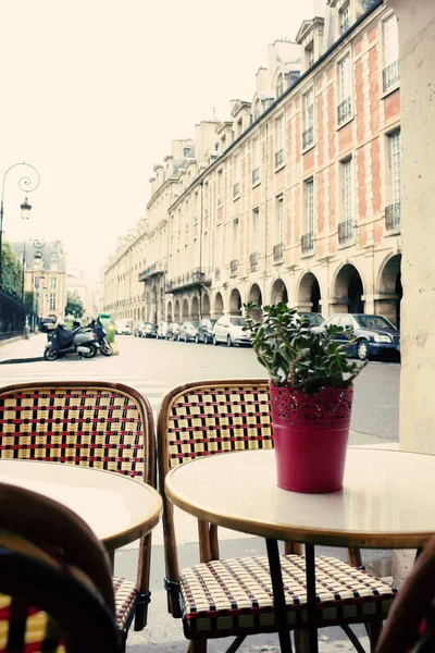 Café Vintage Street — Foto de Stock