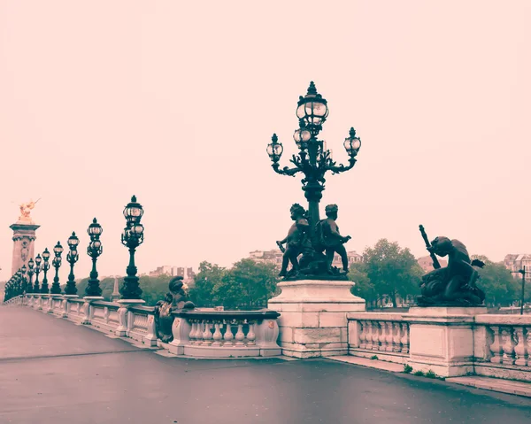 Pont Alexandre Iii — Stockfoto