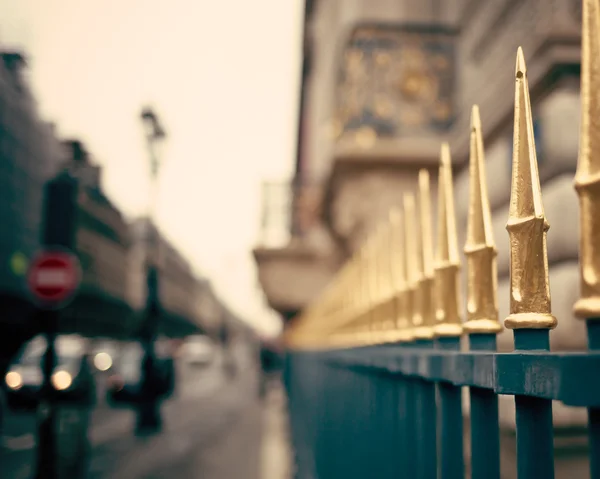 Vintage French fence — Stock Photo, Image