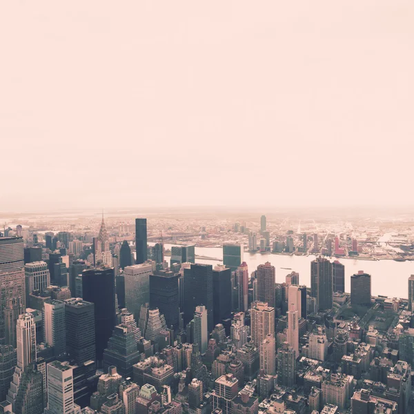 Landschap van new york city — Stockfoto