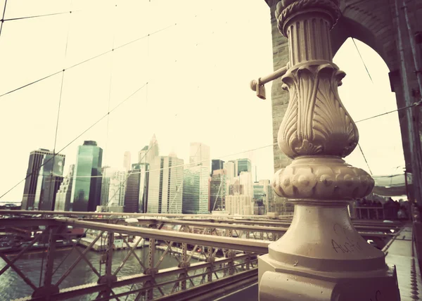 Paisaje en la ciudad de Nueva York — Foto de Stock