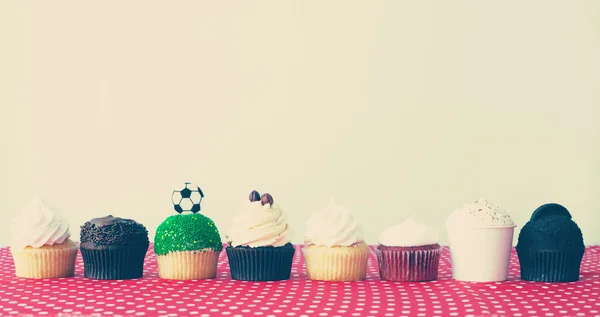 Vintage cupcakes — Stockfoto