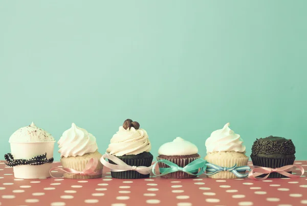Vintage cupcakes — Stock Fotó