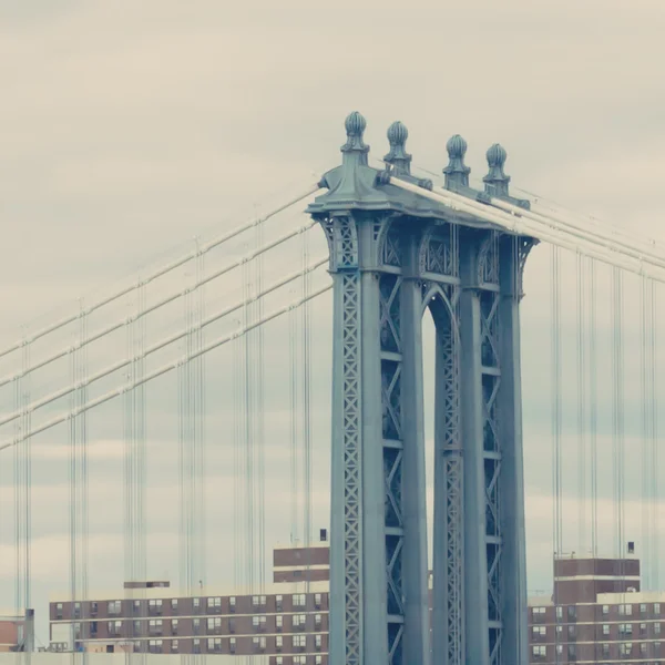 Manhattan bridge — Zdjęcie stockowe